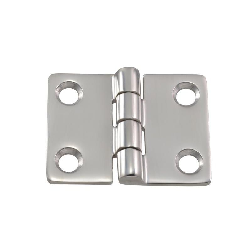 Charnière rectangulaire en inox 316