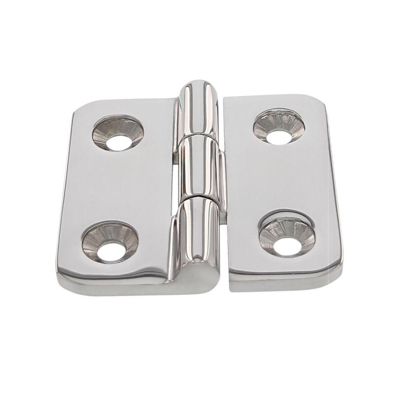 Charnière carrée en inox 316
