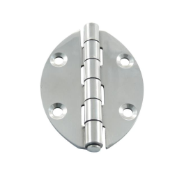 Charnière ovale en inox 316