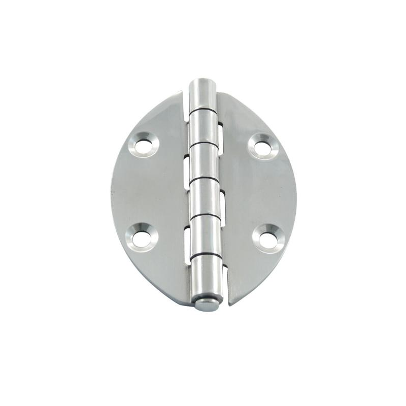 Charnière ovale en inox 316