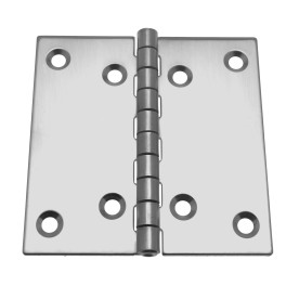 Charnière carrée en inox 304