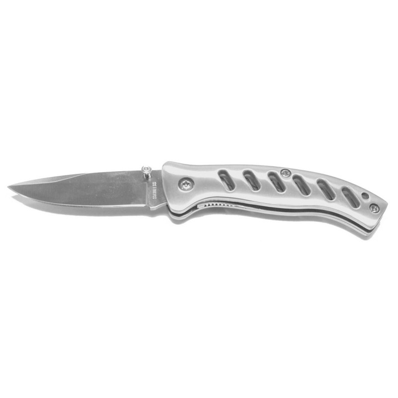 Couteau avec manche en aluminium et lame en INOX 304
