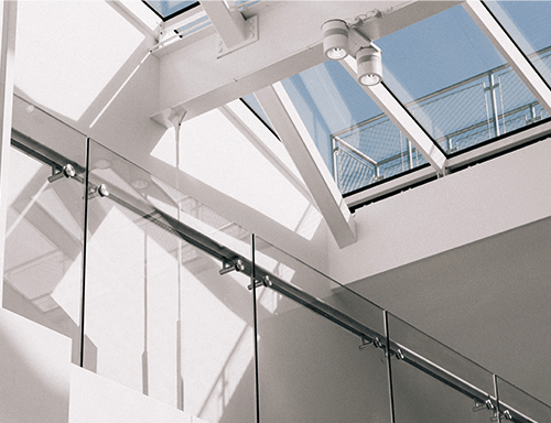 rampe d'escalier en inox
